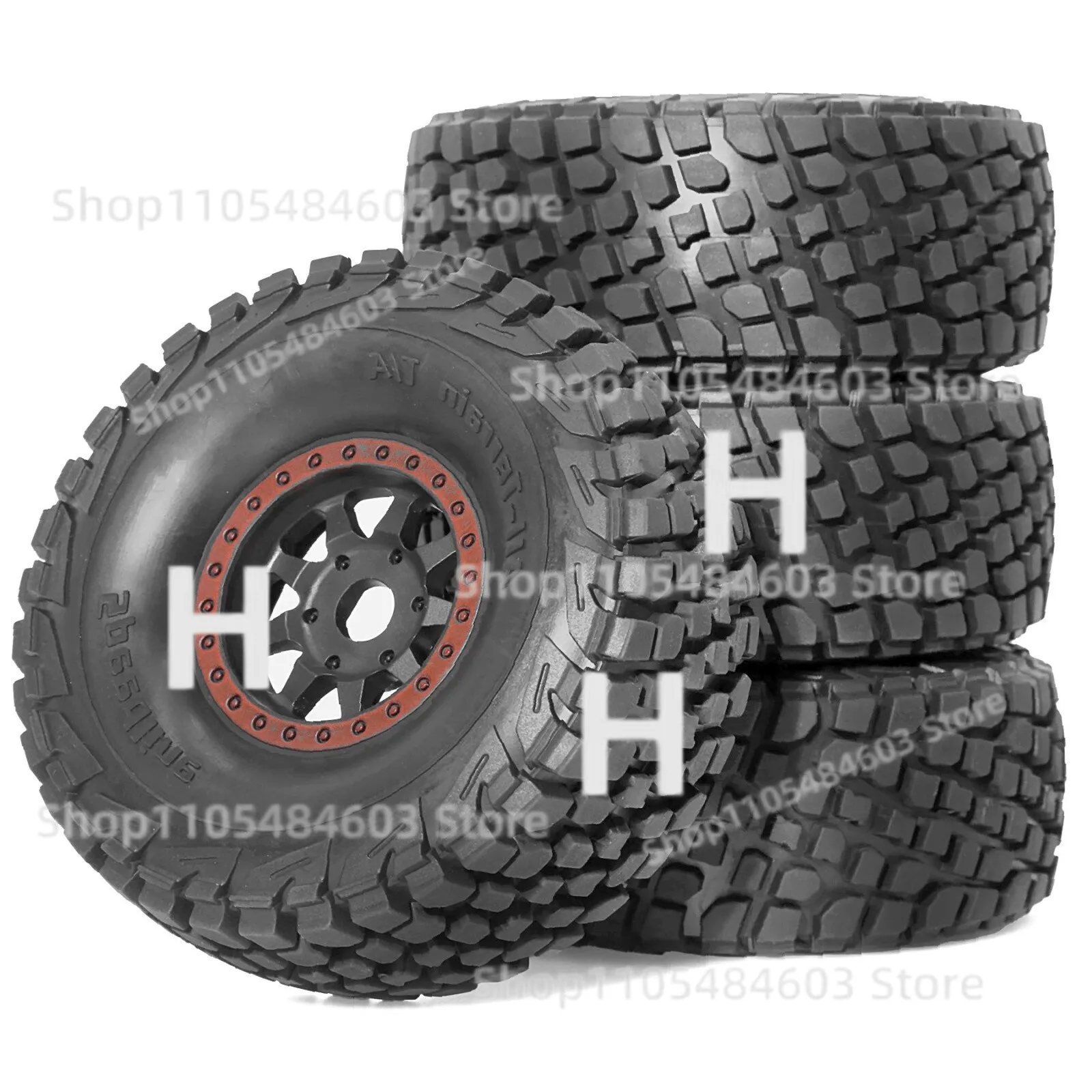 135mm Wheels & Tires 17mm Hex for FS/MOJAVE/ATOM/DF7/DB8 1/7 1/8  RC Truck