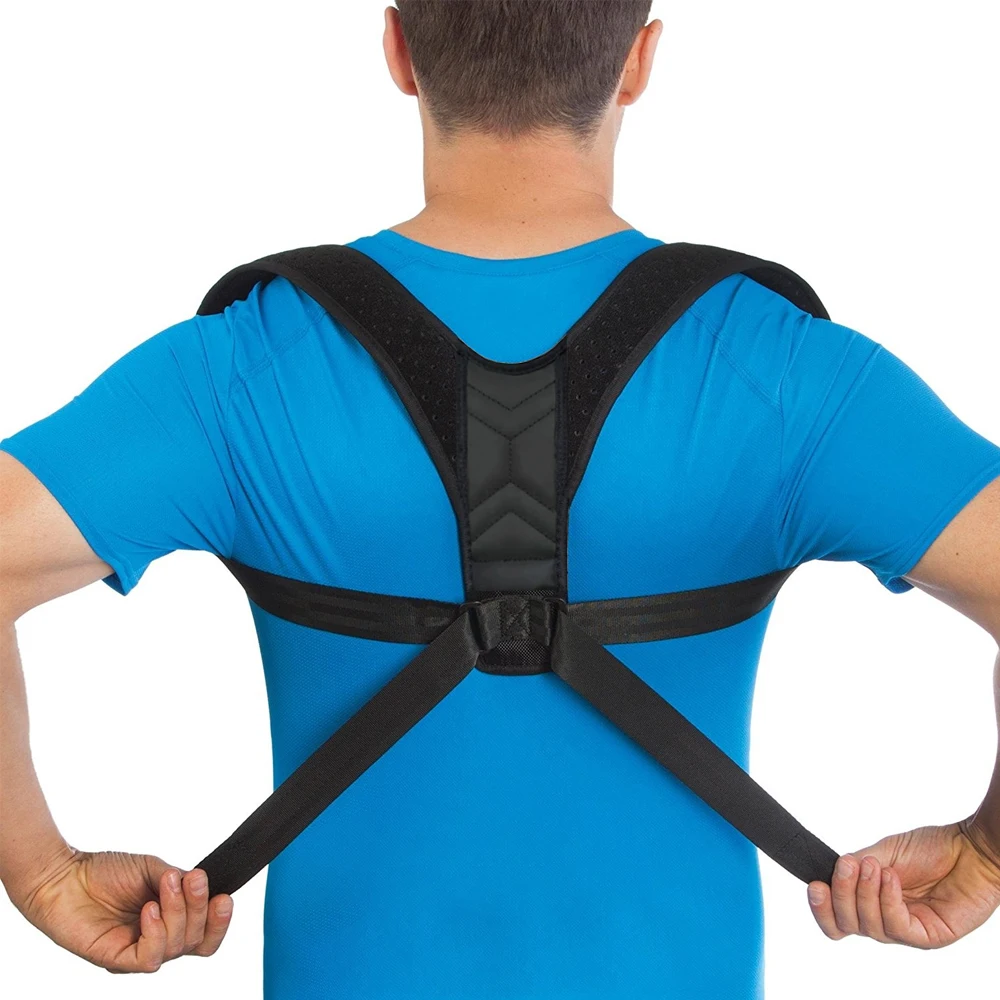 Adjustable Back Posture Corrector Belt Clavicle Spine Men Women Home Office Outdoor Upper Back Waist Shoulder Posture Correction