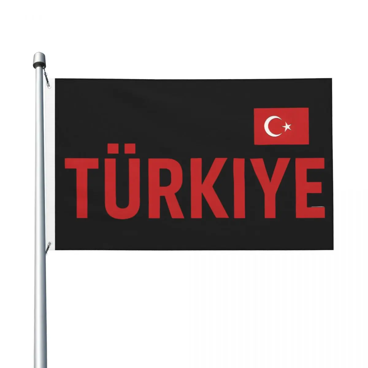 Turkiye Flag Turkey Flag Polyester Hanging Banner For Festival Home Decoration 3x5 ft Cool Flags