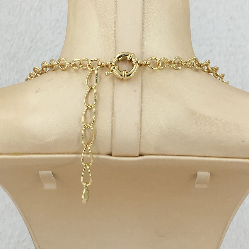 Yuminglai Brazilian Jewelry Sets Handmade Jewelry High Quality Jewelry for Women FHK12944