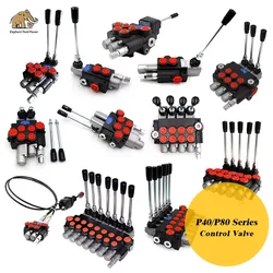 80L 1 Handle hydraulic directional control valve 1P80