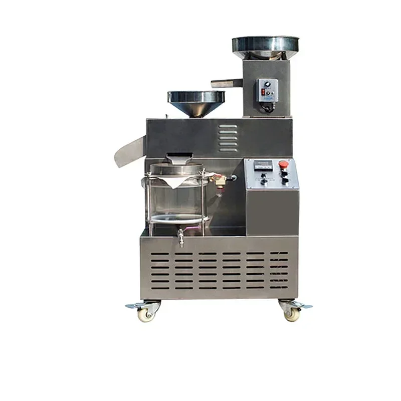 Made in China high efficiency commercial sesame peanut soybean sunflower refined cooking oil making machine