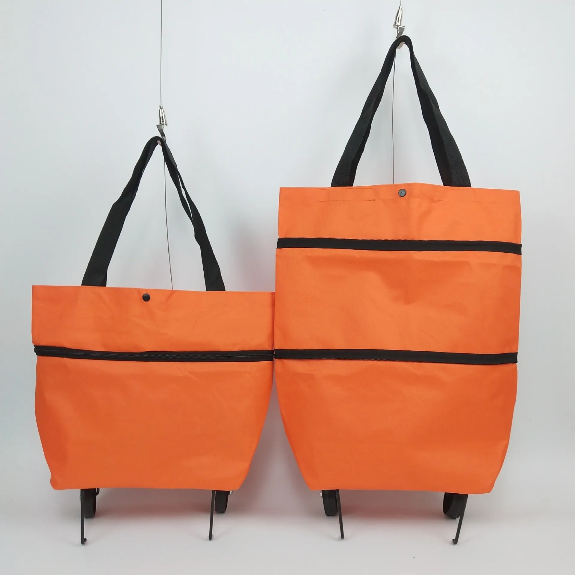 Neue faltbare Einkaufsradtaschen, Einkaufstaschen aus Oxford-Stoff, Henkeltaschen, Trolleys, Heimwagen, Supermarkttaschen – Detail 6