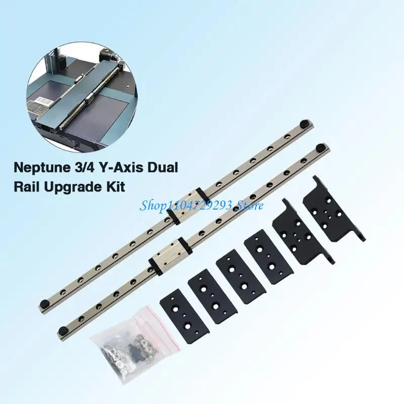 

Y2gd Double Y Axes Mgn9h Linear Rails для Neptune3/3pro Принтер.