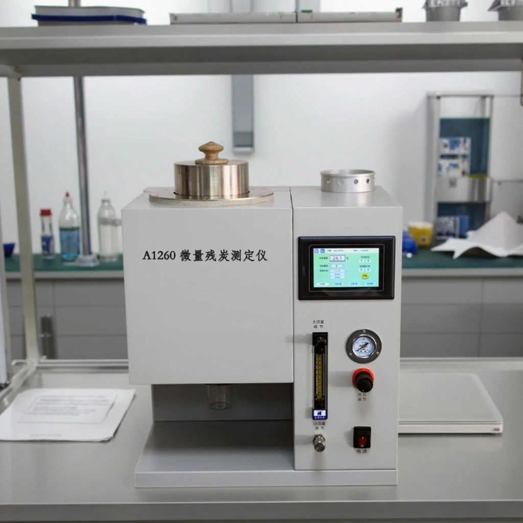 Máquina de análisis de microresiduos de carbono D4530, probador de microresiduos de carbono de petróleo, equipo de prueba de carbono residual