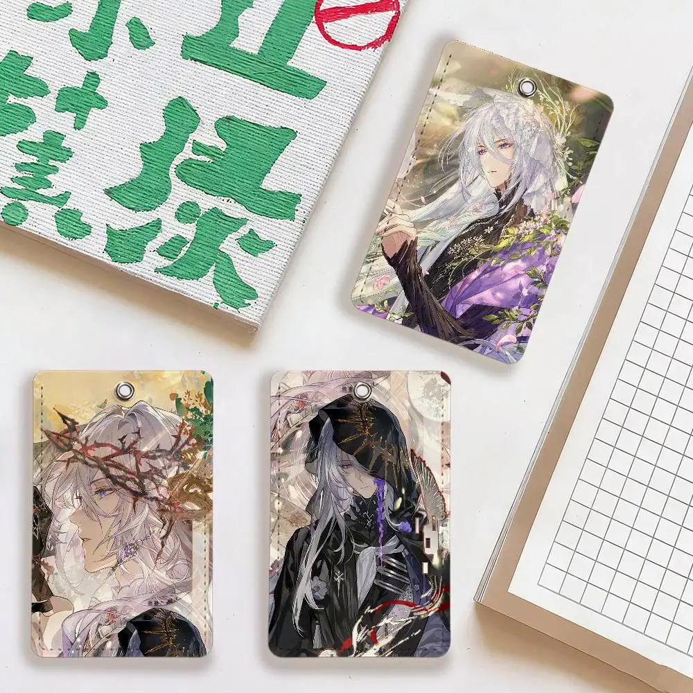 

Держатель для карт Cael Anselm Game Lovebrush Chronicles, брелок-шнурок для пропуска, ключей, ID-карт, кредитных карт, аксессуары, подарки