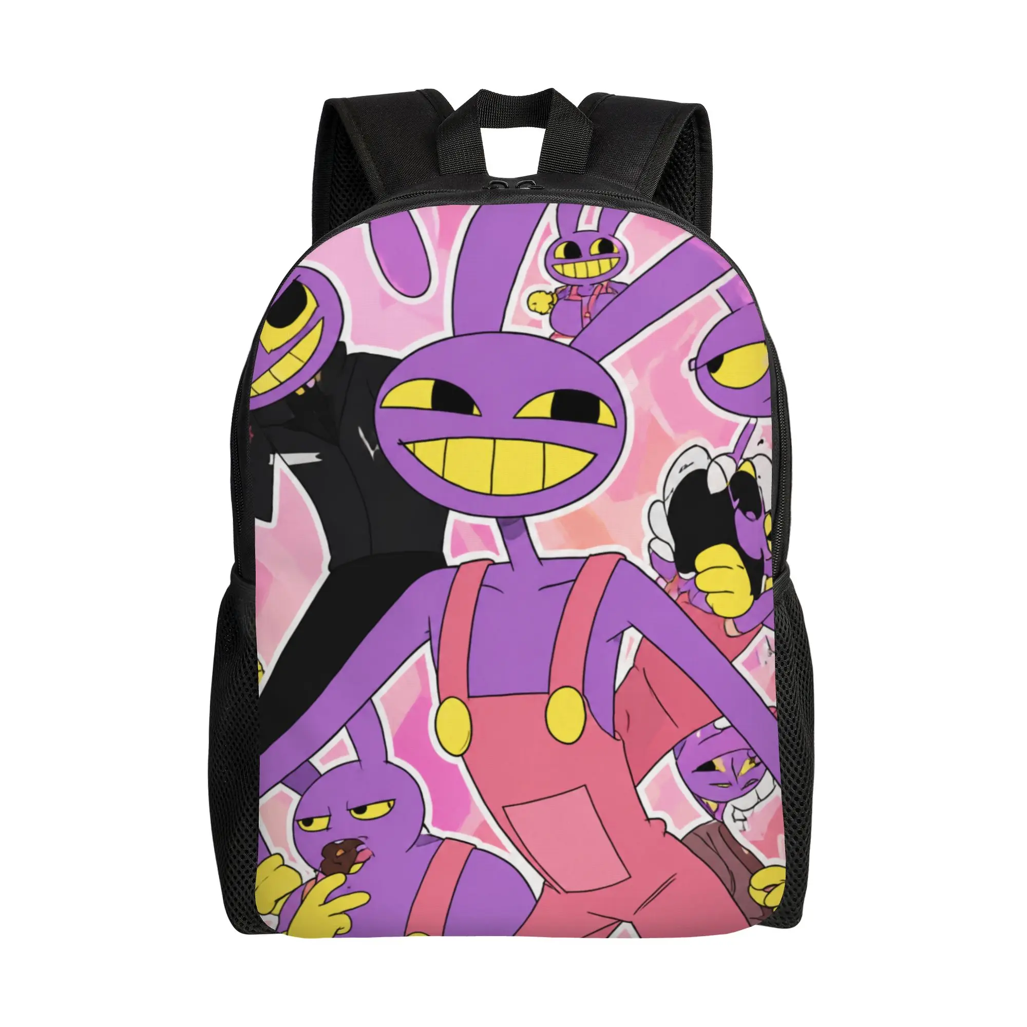 Jax Cartoon Digitals Circus Backpack for Men Women Fashion High School Daypack  College Shoulder Bag Sports