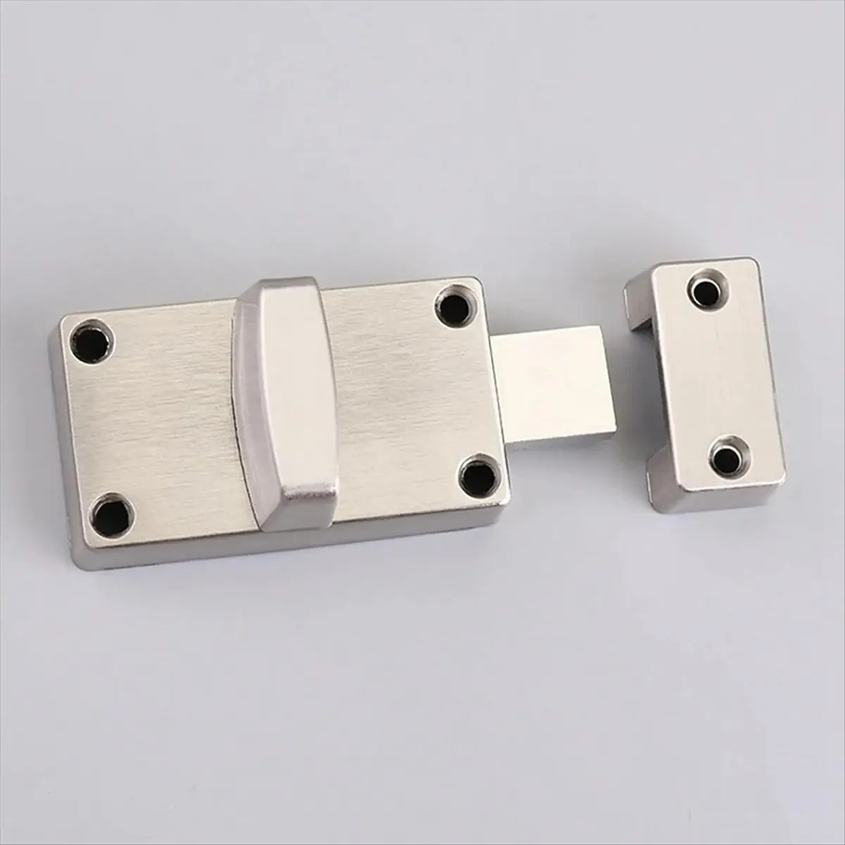 ABJS Indicator Door Lock Bolt Toilet Partition Door Lock Bathroom with Red Green Indicator Public Toilet Door Hardware