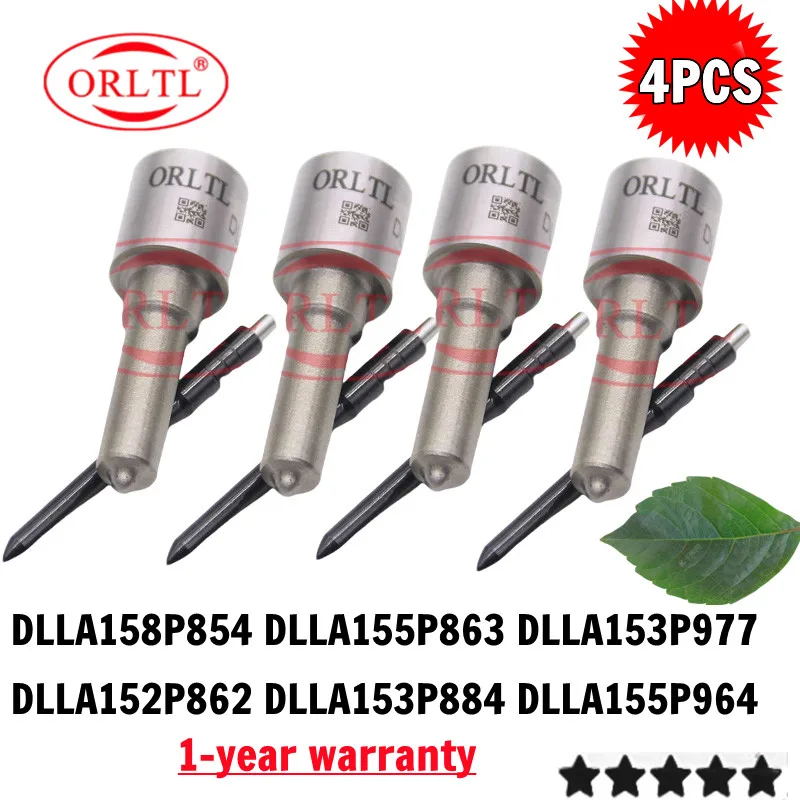

4 шт. DLLA158P854 DLLA155P863 DLLA153P977 DLLA152P862 DLLA153P884 DLLA155P964 для новой дизельной форсунки