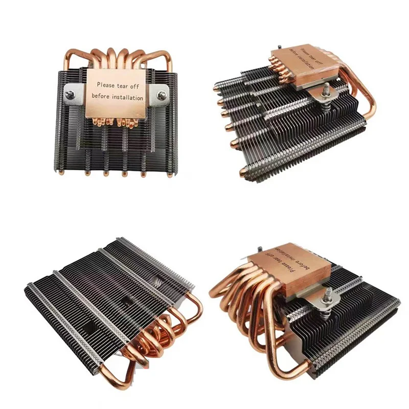 

HJ-ZS10C-50 Thin CPU Cooler 50Mm 10 Heat Pipes ITX Down Pressure Radiator TDP 200W For LGA 115X 1700