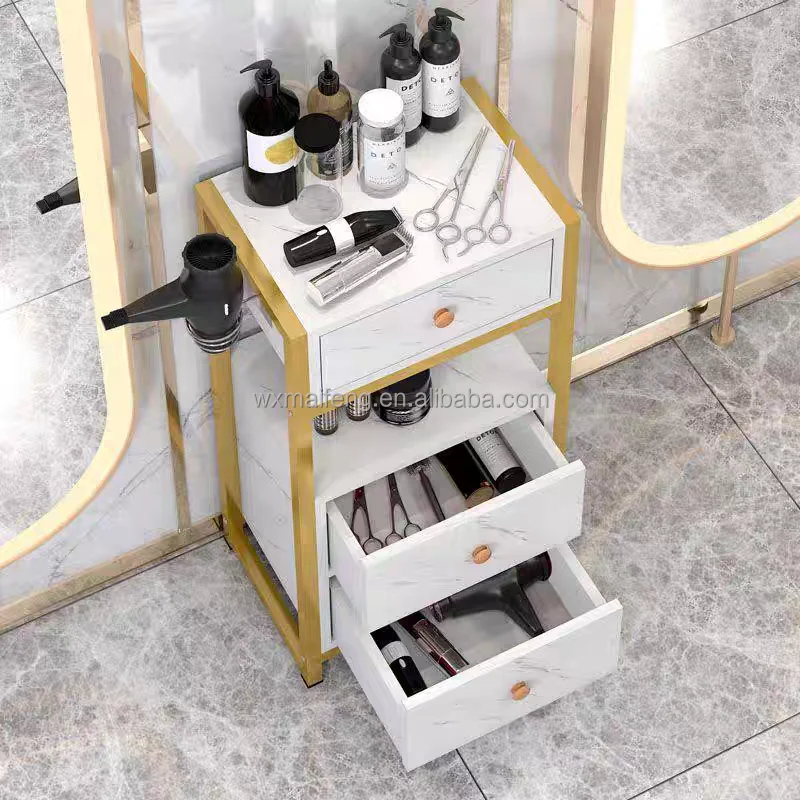 Hot Selling Stainless Steel  High Quality New Business Furniture Barber Shop Beauty Salon  Trolley