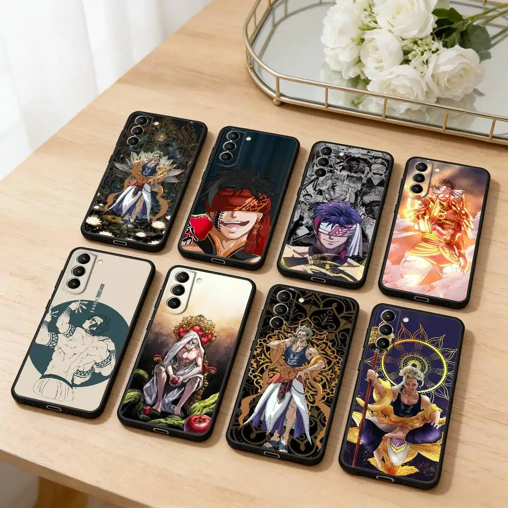 Record of Ragnarok Anime Phone Case For Samsung S25,24,23,22,30,21,10,9,Ultra,Plus,Lite,FE,4,5 G Soft Black Case
