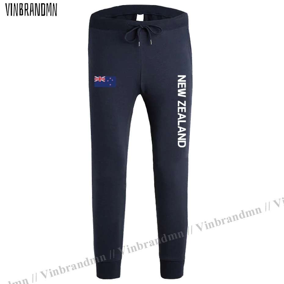 

New Zealand Zealander NZ NZL mens pants joggers jumpsuit sweatpants track sweat fitness fleece tactical casual nation country