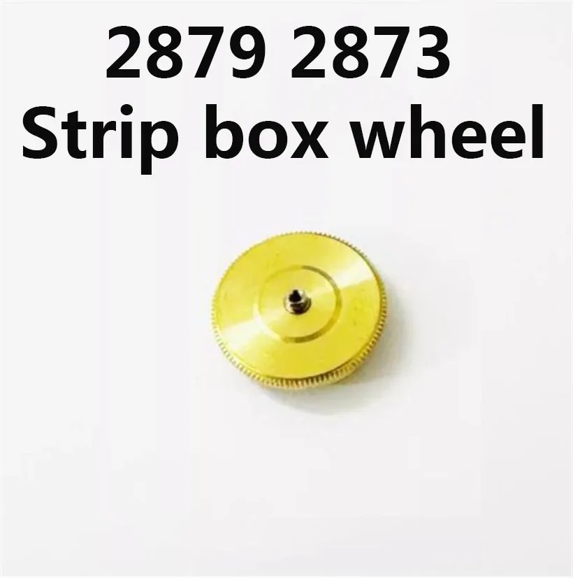 Accessori per movimenti dell'orologio adatti per parti di riparazione delle ruote della scatola della striscia del movimento meccanico 2879 2873