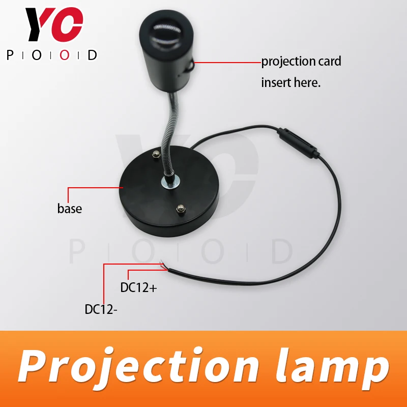 Escape Room 12V Projector escape game projection lamp RFID trigger escape room props GY Superb props  1987 escape room props