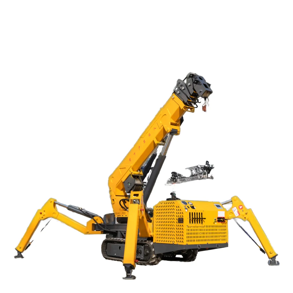 Spider Crane for Solar Panel Installation Heavy Duty Lifting Equipment for Construction Site Professional Material Handling Pro