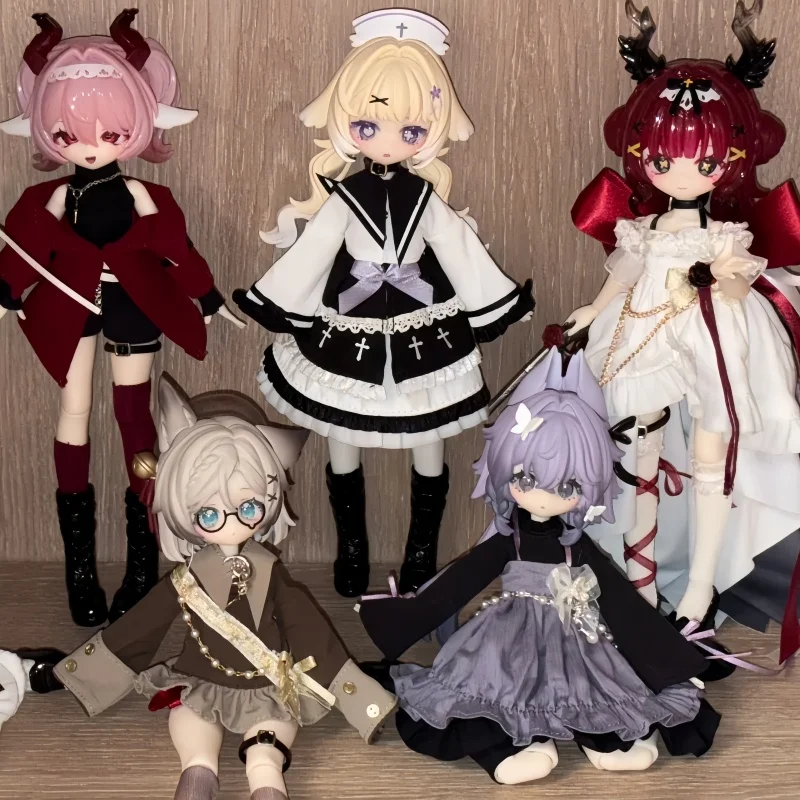В наличии: Meki Oblivion Testamentaria Series 1/8 BJD, коллекционная шарнирная кукла в закрытой упаковке, фигурка, украшение для стола, подарок.