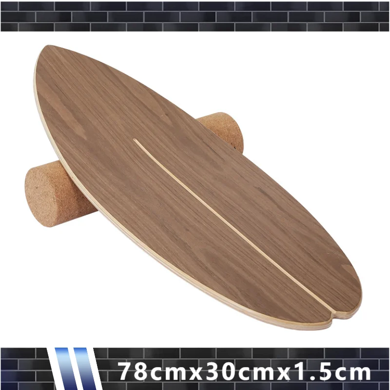 

Maple Body Balance Board 78x30x1.5cm Home Indoor Land Surf Skate Surfboard Set Yoga Fitness Core Exercise Tools Pedal Sports