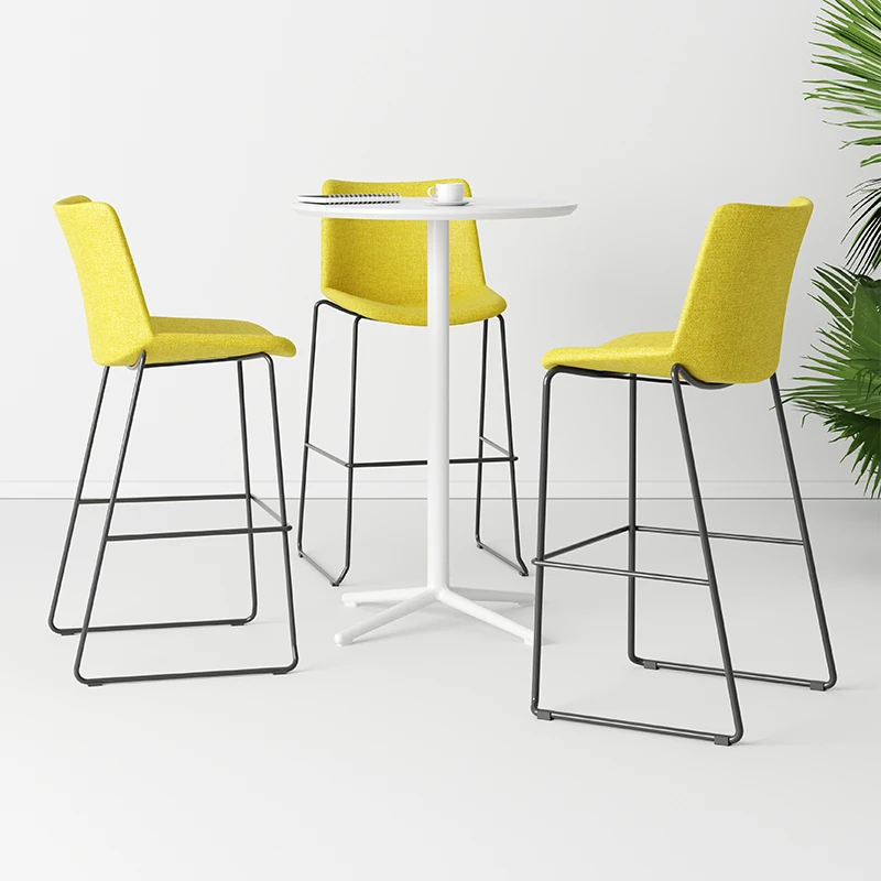 

Ergonomic Designer High Chairs Modern Industrial Apartment Relaxing High Chairs Party Backrest Restaurante Muebles Furniture