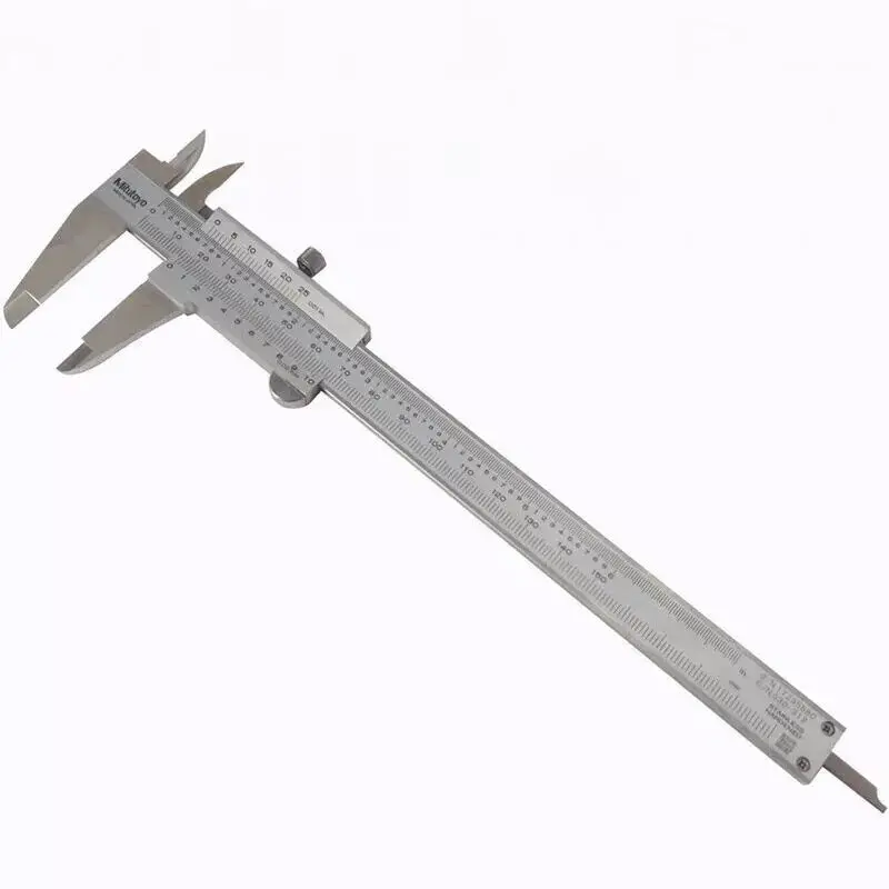 Mitutoyo Vernier Caliper 530-312 Metric Inch Range 0-150mm 0-6in 0.02mm