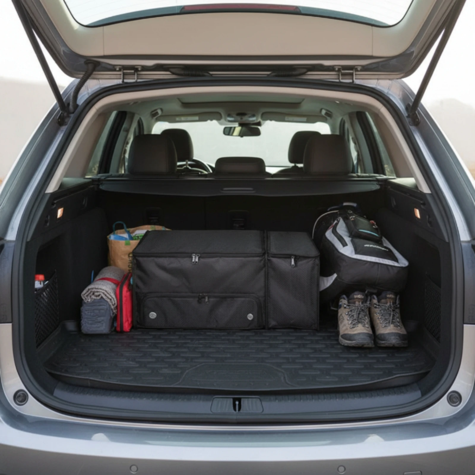 Golf Trunk Organizer Ventilated Golf Storage Bag Sturdy Portable for Golfers, Travel