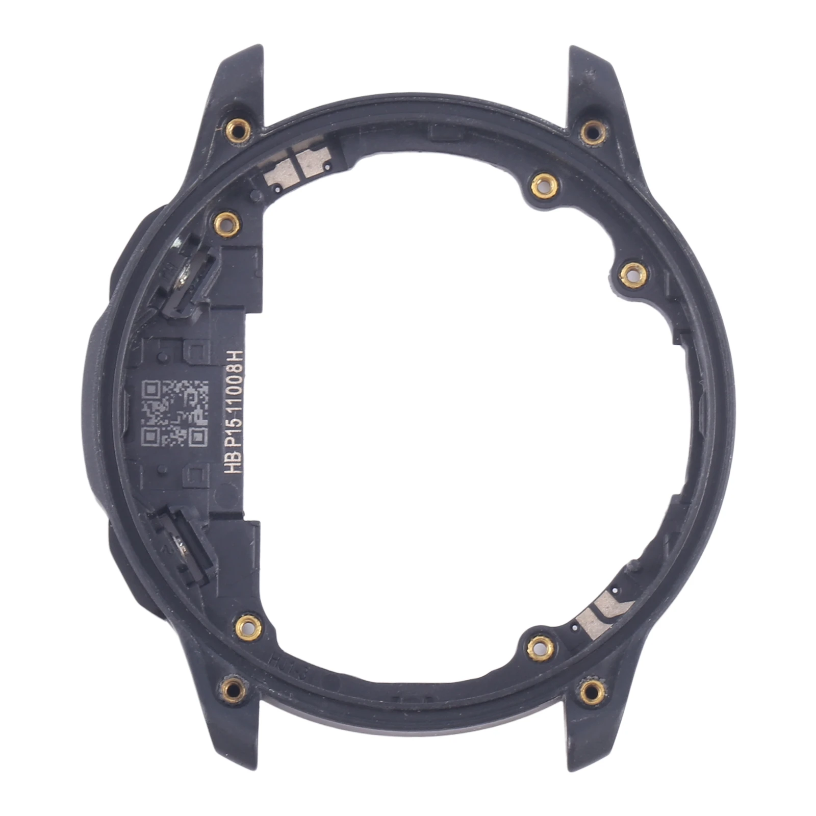 Moldura de relógio de metal para xiaomi watch s1 active smartwatch tela lcd moldura placa peça de substituição