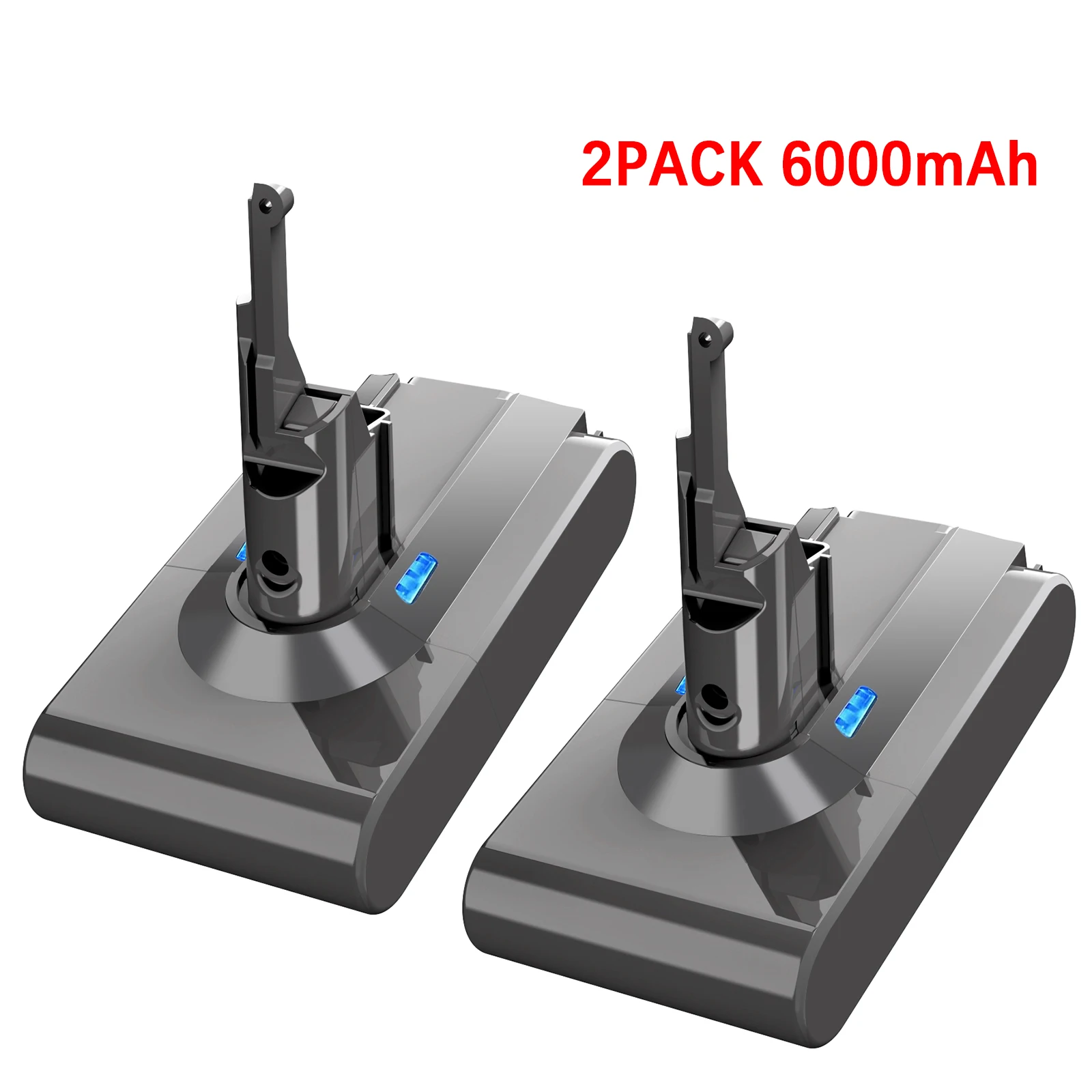 Powtree 4000 mAh/6000 mAh 21,6 V für Dyson V8 Akku Absolute V8 Animal Li-Ion SV10 Staubsauger Serie Akkus