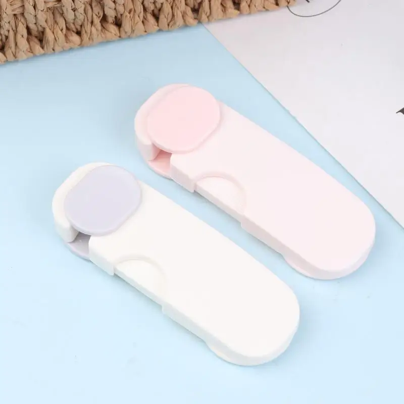 

1Pc New Child Safety Cabinet Lock Baby Security Protection Drawer Door Cabinet Lock Plastic Protection Kids Safety Door Lock