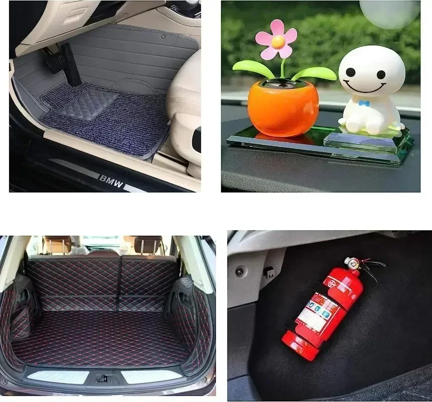 Double Side Adhesive Patch for Car Carpet Fixing Stickers Fasteners Home Office Foot Mats Carpets Anti Skid Grip Nylon Tape Pads