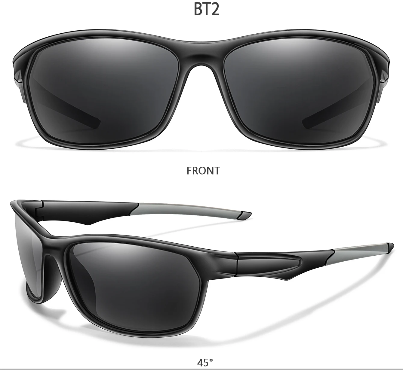 KAROS Marken-Polarisierte Sonnenbrille für Herren, Anglerbrille, Klassische Fahrbrille – Detail 5