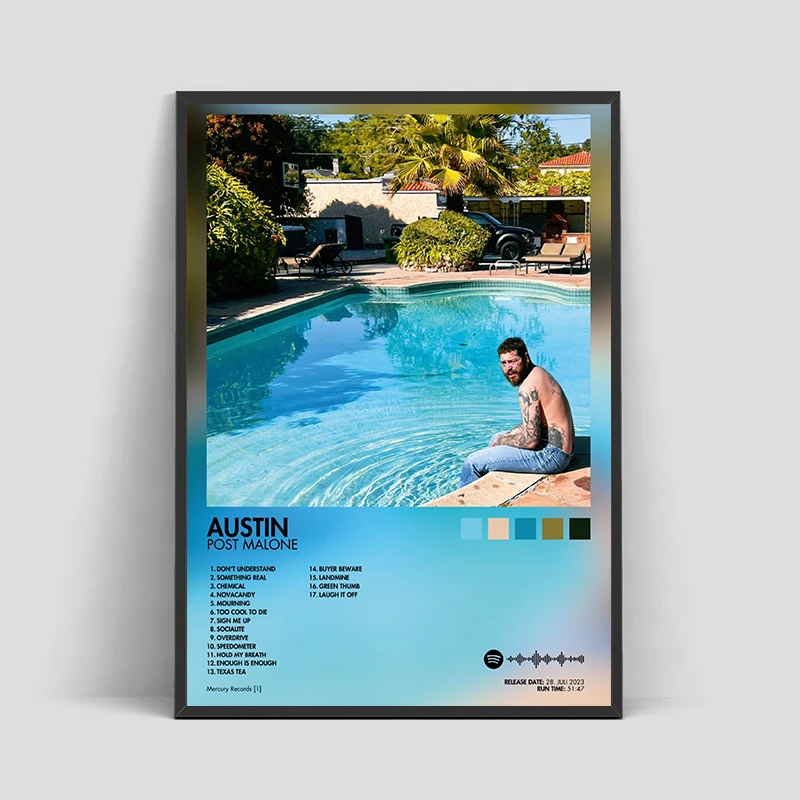 Rap Music Album Cover Male Female Singer Poster Aesthetic Rapper Hip Hop Rock Canvas Wall Art Ideal for Room Decor No Frame