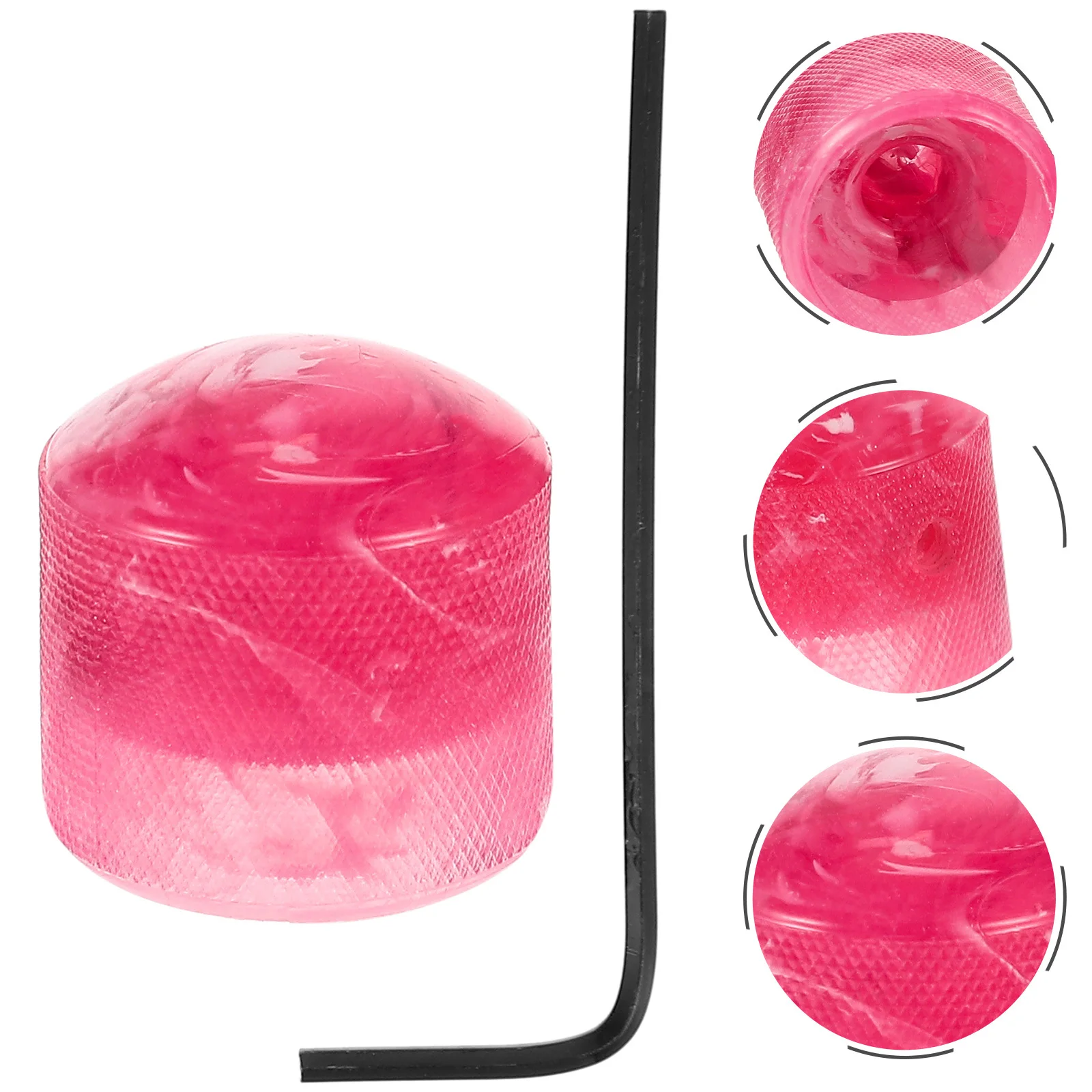 

1Set Guitar Potentiometer Knobs Compatible Most Instruments Volume Tone Control Fine Workmanship Guitar Knobs Bass Knob Wrenches