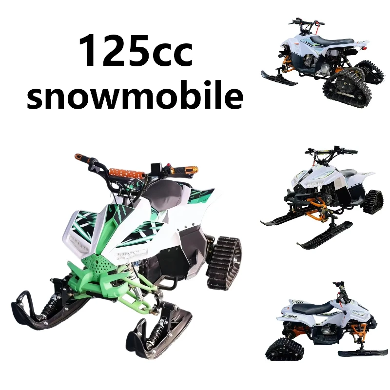 

125CC 4-stroke powerful all-terrain crawler snowmobile beach off-road sled