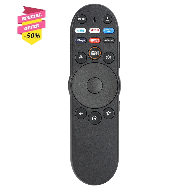 

XRT270 Голосовой пульт дистанционного управления для Vizio 4K Quantum Pro Smart TV VQP65C-84 VQP75C-84 M65Q6-L4 V4K43M-0804 Сменный контроллер