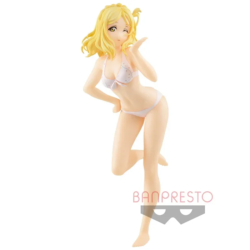 Bandai Original EXQ LOVE LIVE Ohara Mari Swimsuit Action Figure Model Collect Gifts