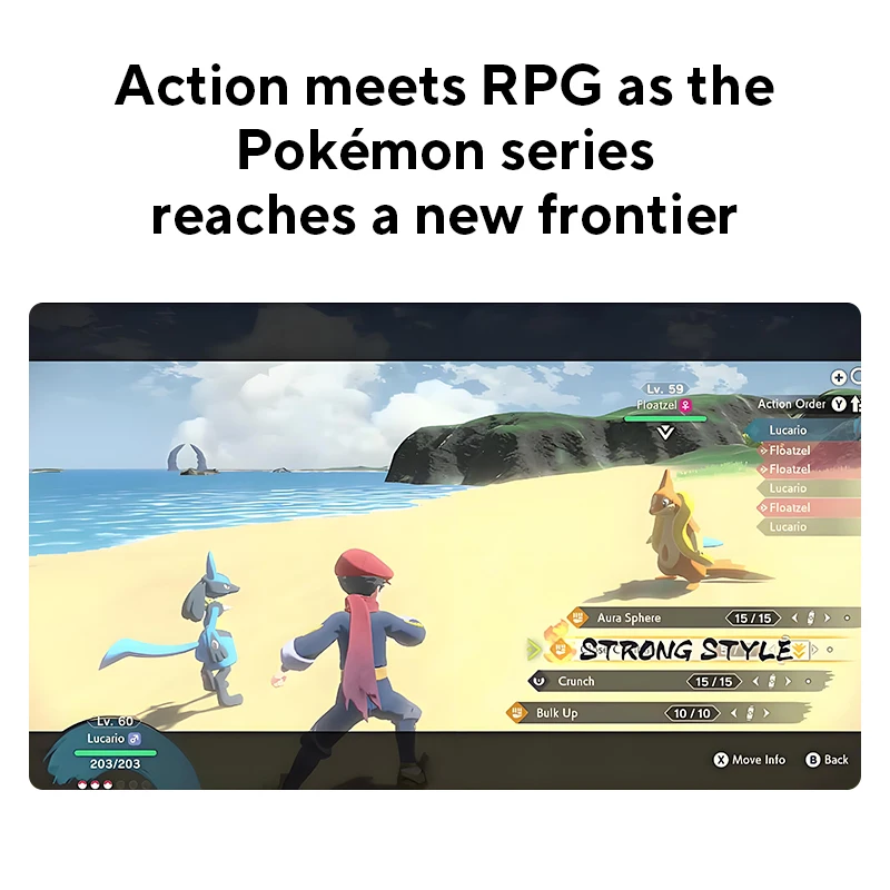 Nintendo Switch Game Deals Platformer Pokemon Legends Arceus Support 13 Languages TV Tabletop Handheld image 4