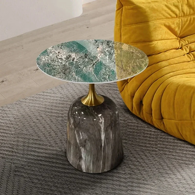 Mesa de centro italiana de China, organizador moderno, Mesa auxiliar para el cuidado de la piel, libros estéticos, Mesa Auxiliar para ordenador, muebles para el hogar