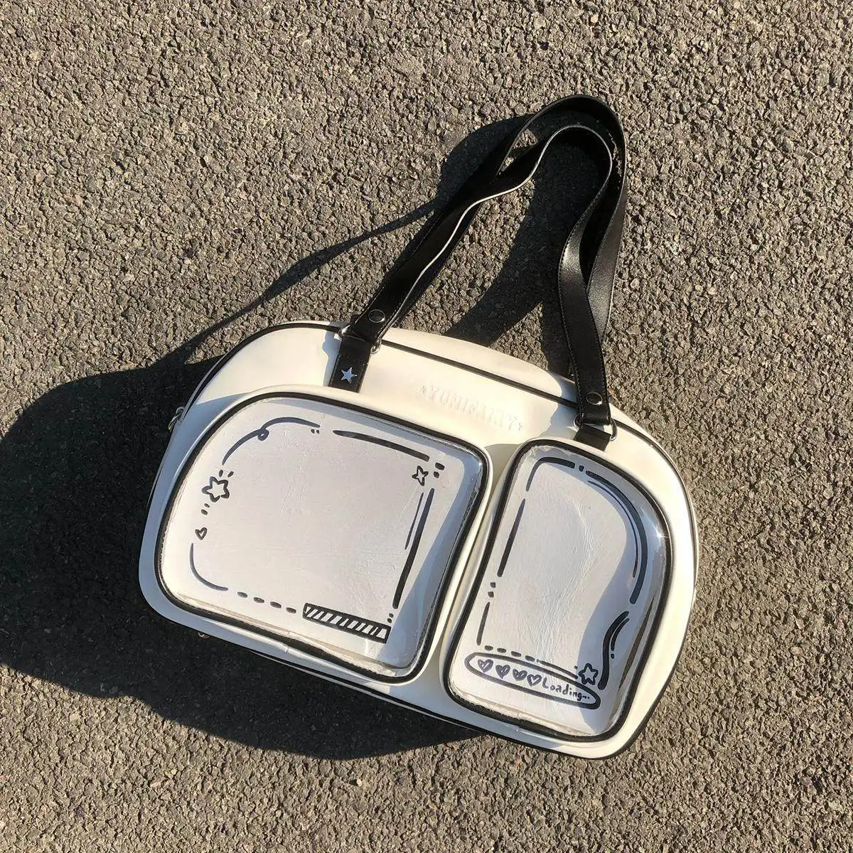 

Original Multi-purpose Bag Fashion Shoulder Bags with Big Window for Women Crossbody Bags Doll Bag