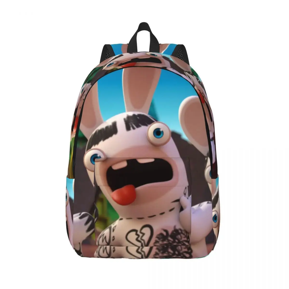 Handbag Happy Happy Large Capacity R-Rabbids Invasion For Women Kid For Gifts Dual-Use Children's Bags Picnic