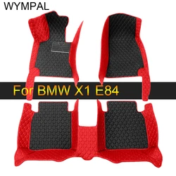 Car floor mats for BMW X1 E84 2010 2011 2012 2013 2014 Custom auto foot Pads automobile carpet cover