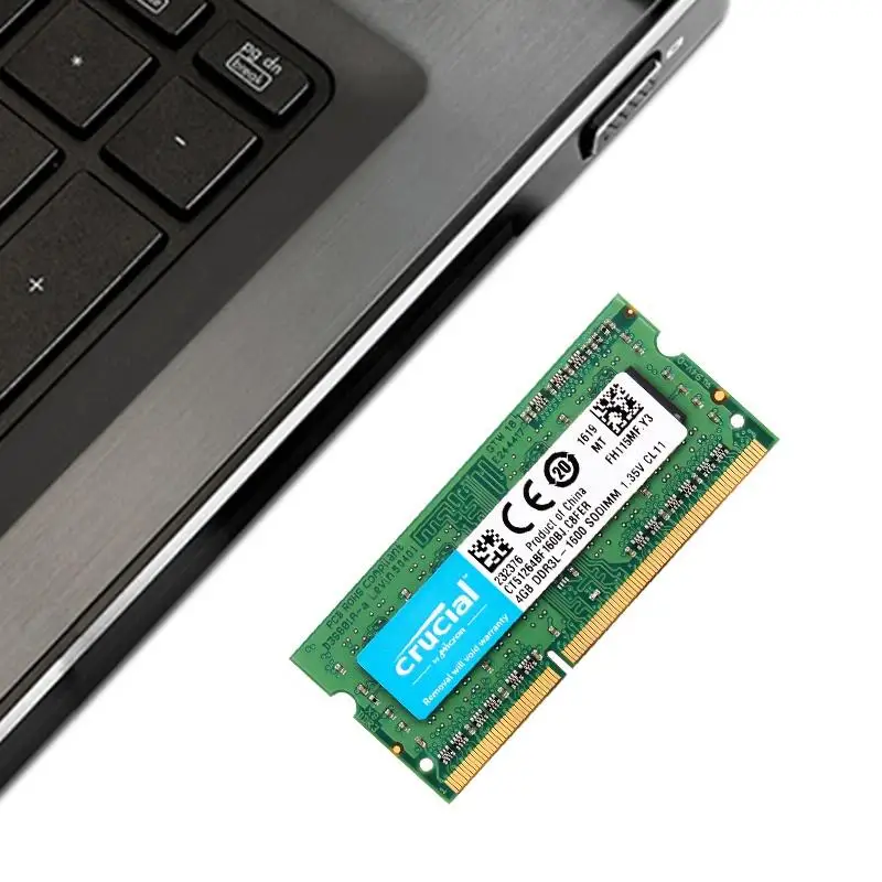 Crucial 4GB 8GB 16GB DDR4 RAM Memory 2133 2400 2666Mhz PC4-19200 21300 25600 SODIMM RAM 1.2V 260-Pin For Laptop Notebook Memory
