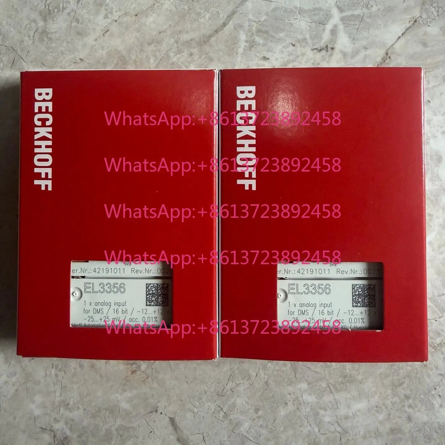 Beckhoff module EL3356 is spot genuine.