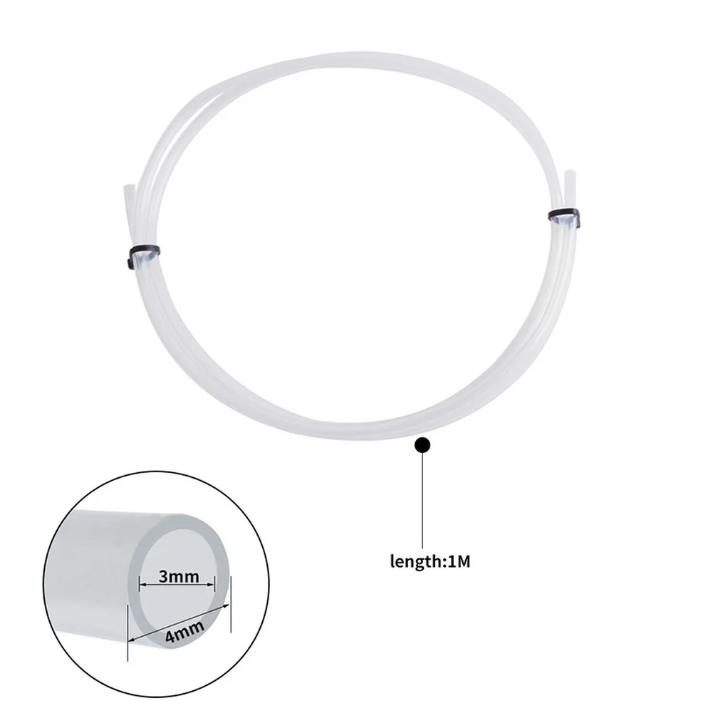 Meter Transparent FEP PTFE Tubing Hose Pipe 4mm OD For 3D Printer Filament Feeding For Multi Color Printing Accessories