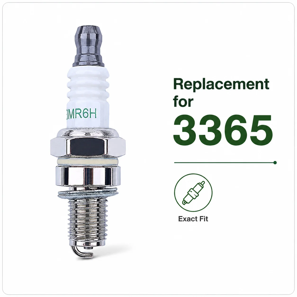 CMR6H Spark Plug Replacement for Stihl BR600 BR500 BR550 FC70 FC90 FS90 FS100 FS110 FS90R FS100R FS110R FS130R Trimmer (12PCS)