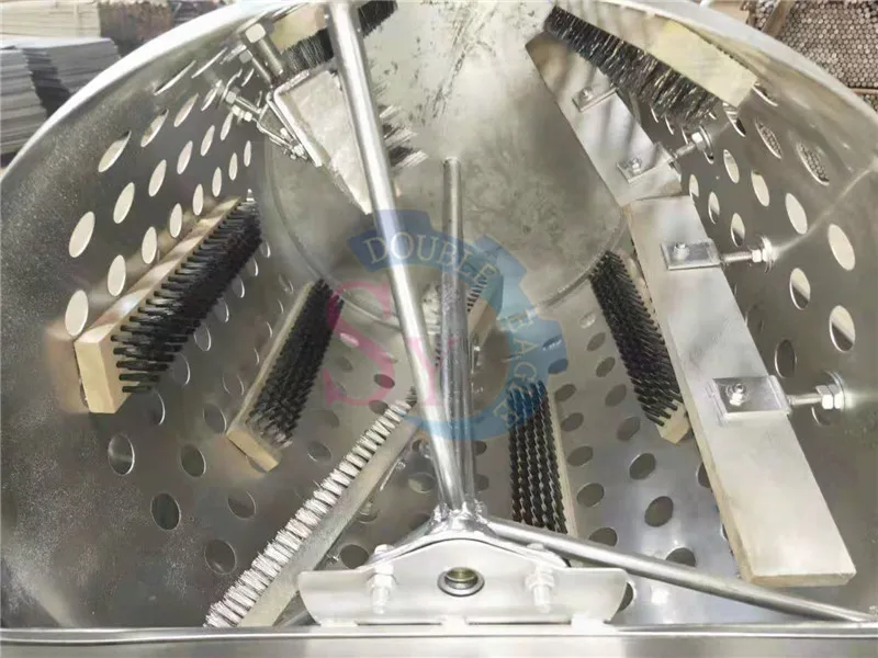 أسعار الجملة 50 كجم/وقت منزلي من الفولاذ المقاوم للصدأ طبل صغير نوع غسالة البطاطس الحلوة/معدات الطين التنظيف الفجل