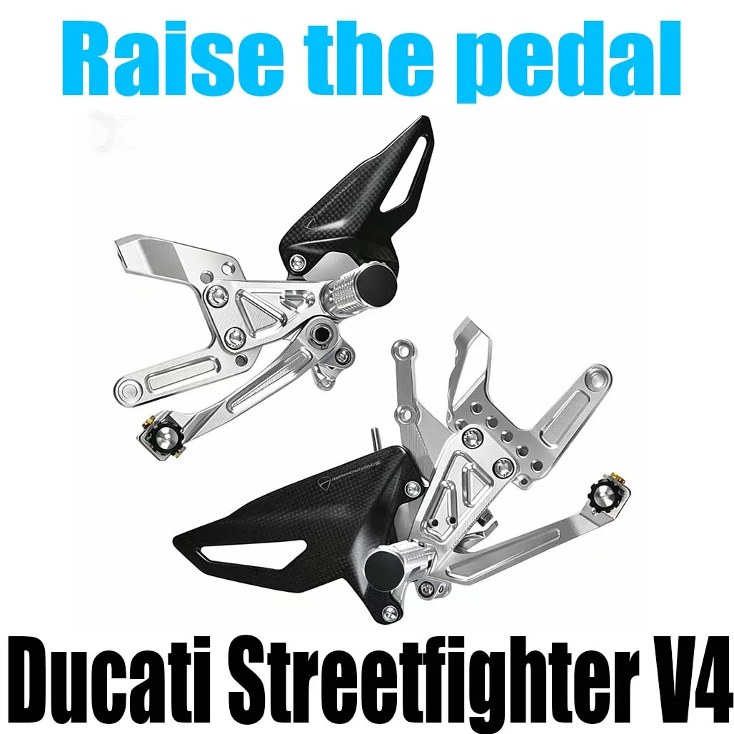 For Ducati Streetfighter V4 Elevated Pedal Modification of Fine Aluminum Foot Pedal