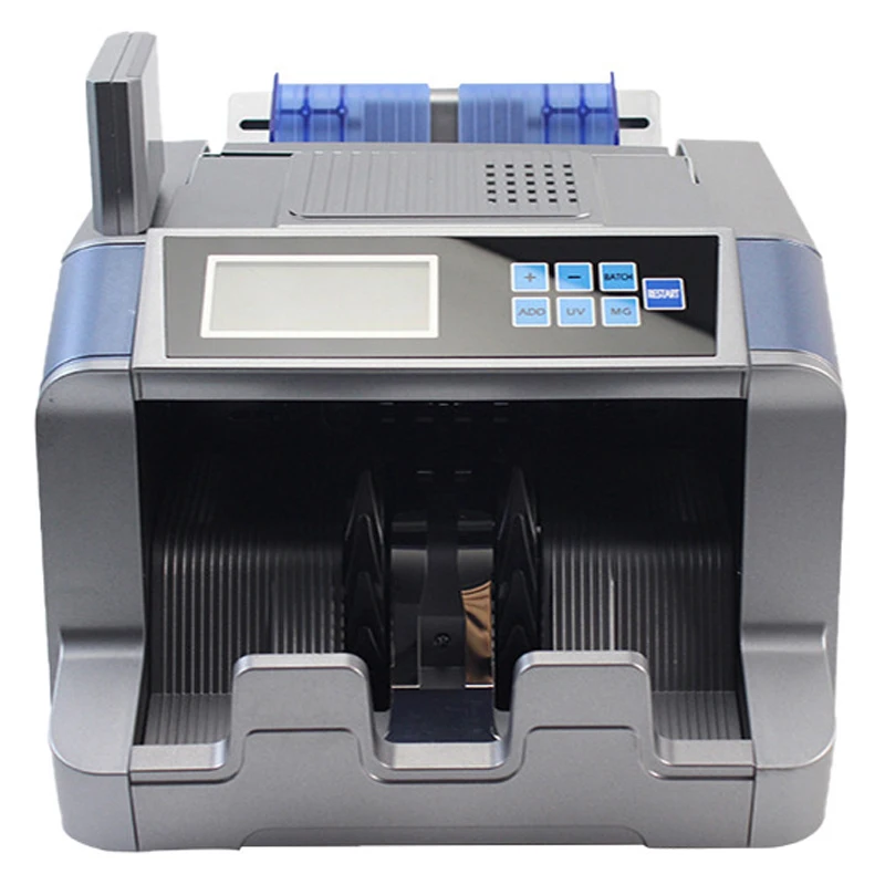 728D UV/3MG Multi-Currency Counterfeit Detector with 3 Magnetic Heads External Display US Dollar Euro Pound Currency Counter