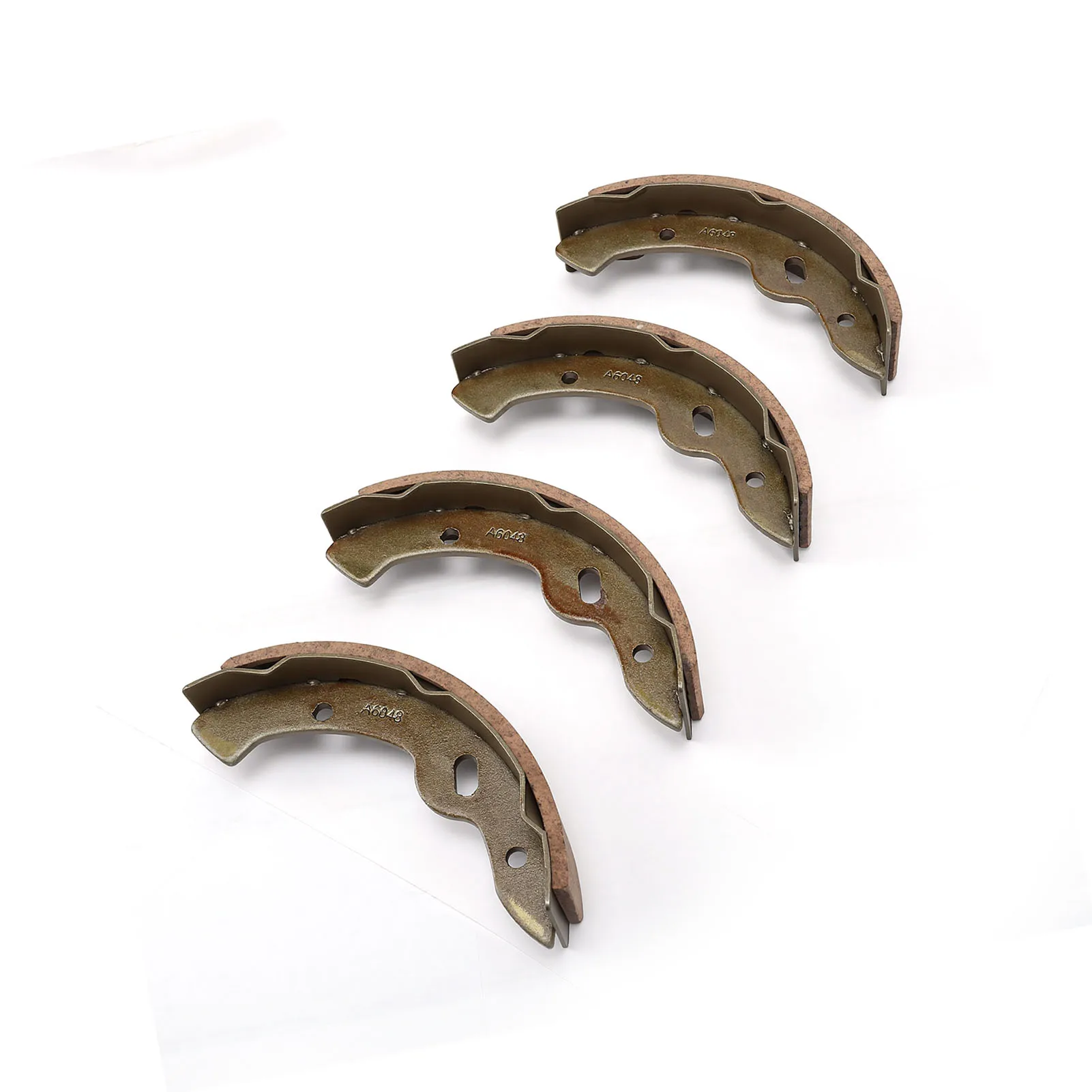 

Cart Brake Shoes Pads 70794-G01 Metal Brown Brake Shoes Replacement for EZGO TXT RXV Replacement Brake Shoes 70795G01