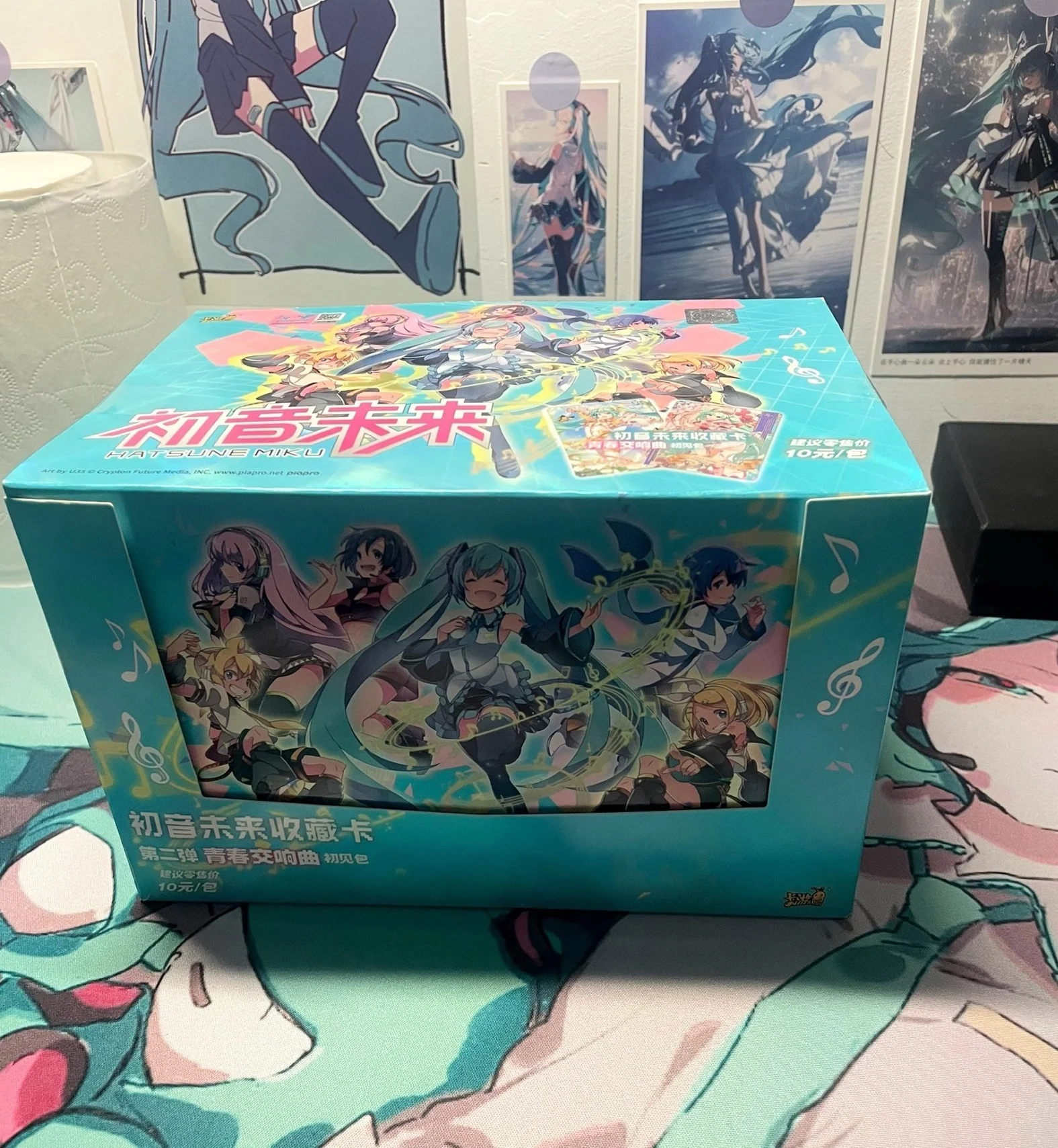KAYOU Originele Hatsune Miku Kaartcollectie Voor Volwassen Limited Anime Ruilkaarten Kid Speelgoed Cadeau 16e Verjaardag Collectiekaarten