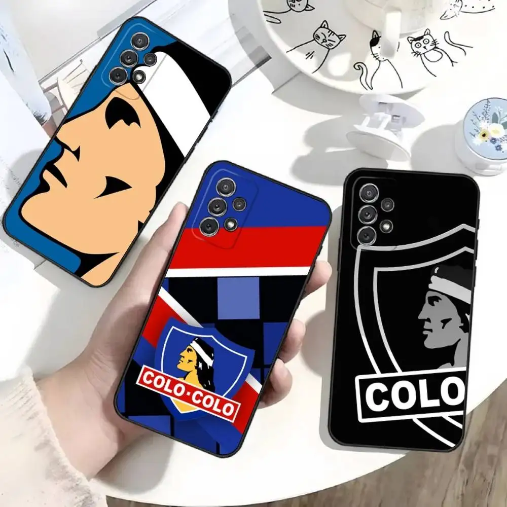 

Club Social Y DeportivoS C- Colo Phone Case For Samsung S25,S24,S21,S22,S23,S30,Ultra,S20,Plus,Fe,Lite,Note,10 Black Soft Shell